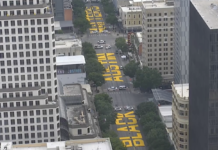 Austin City Officials Paint “BLACK AUSTIN MATTERS” Mural on its Downtown City Streets